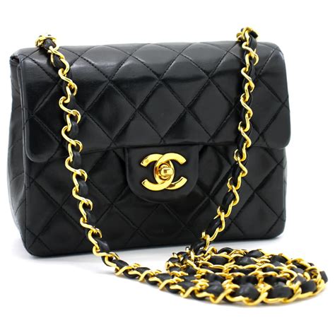 borsa chanel nera interno rosso|Chanel borse.